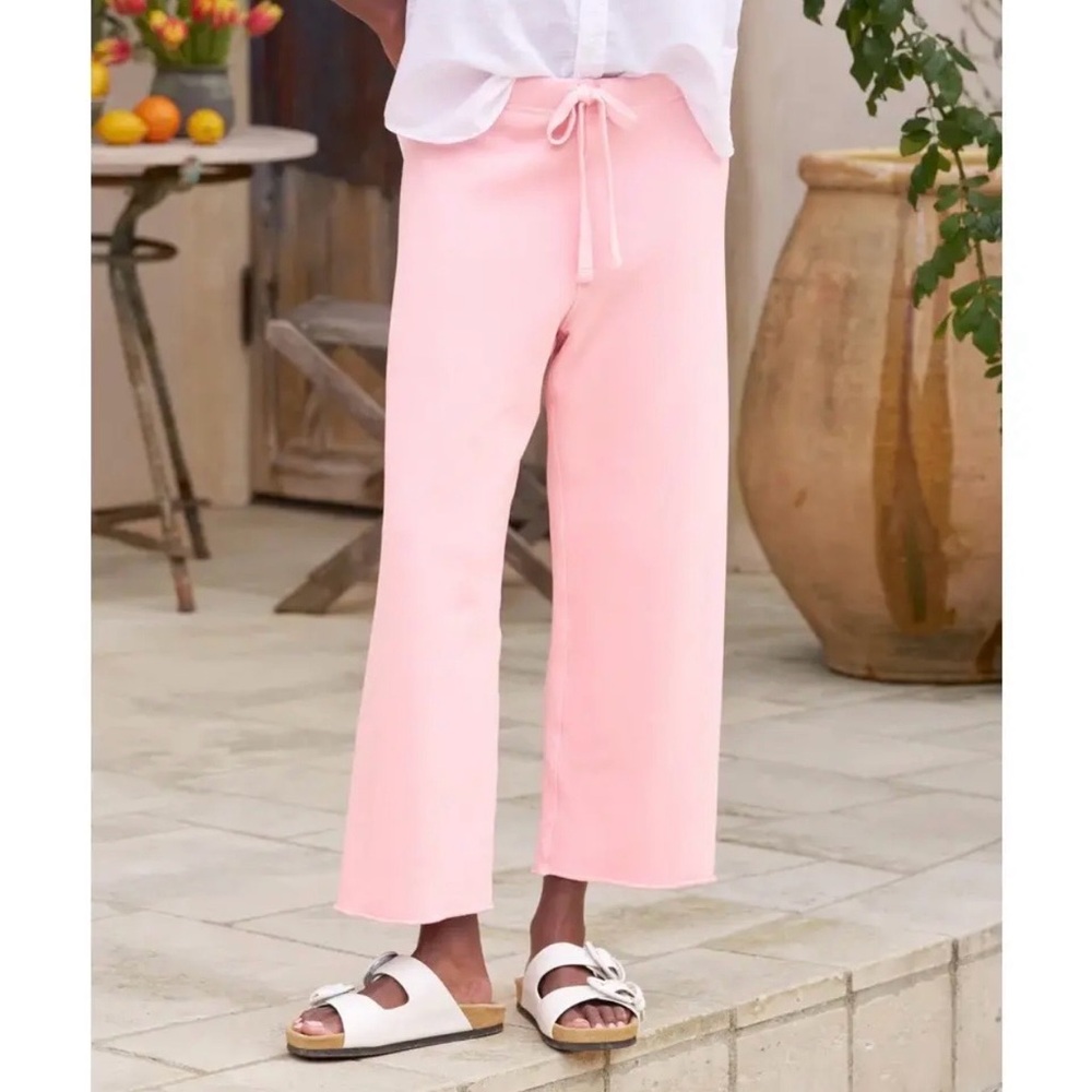 Frank & Eileen Light Pink Cropped Pants
